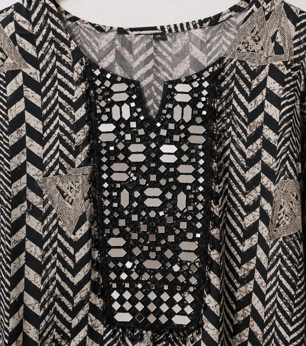 Midnight Chevron Co-Ord Set view 3