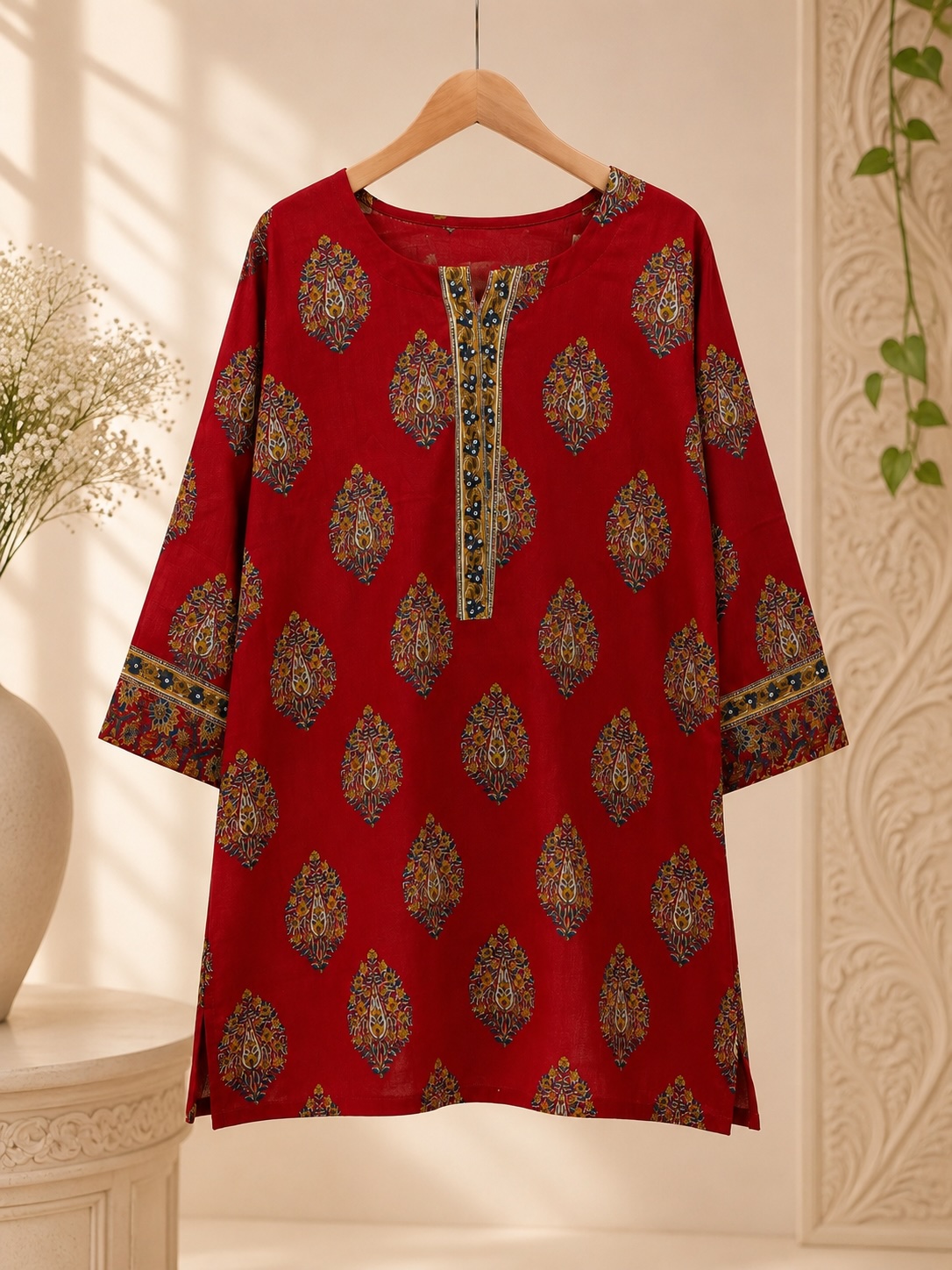 Ruby Red Heritage 3-Piece Skirt Set view 3